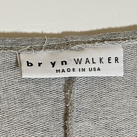 Bryn Walker Top Womens Large Gray Dolman Sleeve Scoop Neck Tunic USA Oversized - Picture 8 of 15